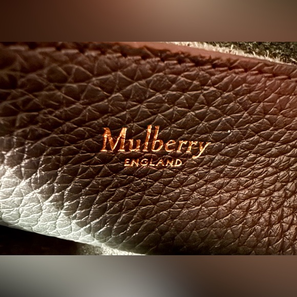 Mulberry Green heavy grain Alexa satchel - Picture 10 of 16